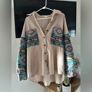 La Miel Aztec Jacket/Sweater